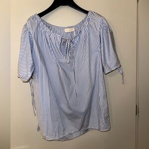 Tory Burch- stripped shirt size M